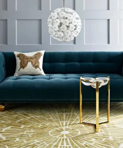 Jonathan Adler Vienna Small Globe Chandelier Brass New Arrivals