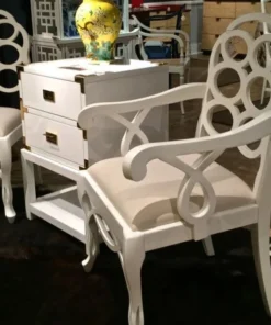 Bungalow 5 New Arrivals Loop Armchair White