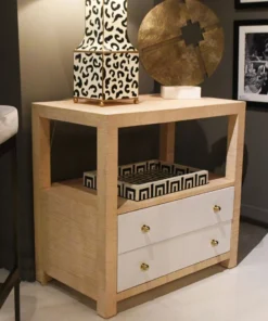 Worlds Away New Arrivals Hattie Side Table Natural 8 Worlds Away New Arrivals Hattie Side Table Natural