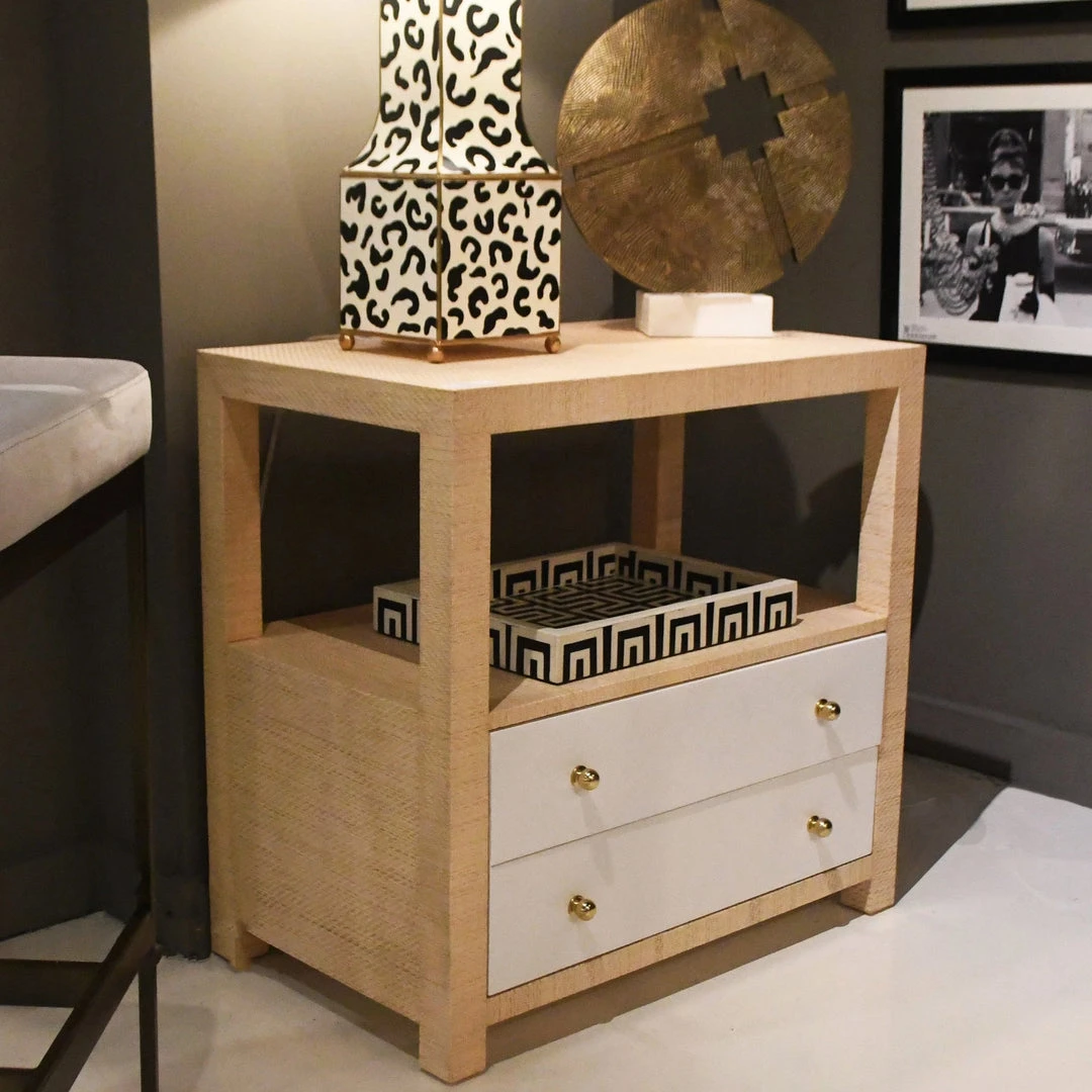 Worlds Away New Arrivals Hattie Side Table Natural 4 Worlds Away New Arrivals Hattie Side Table Natural