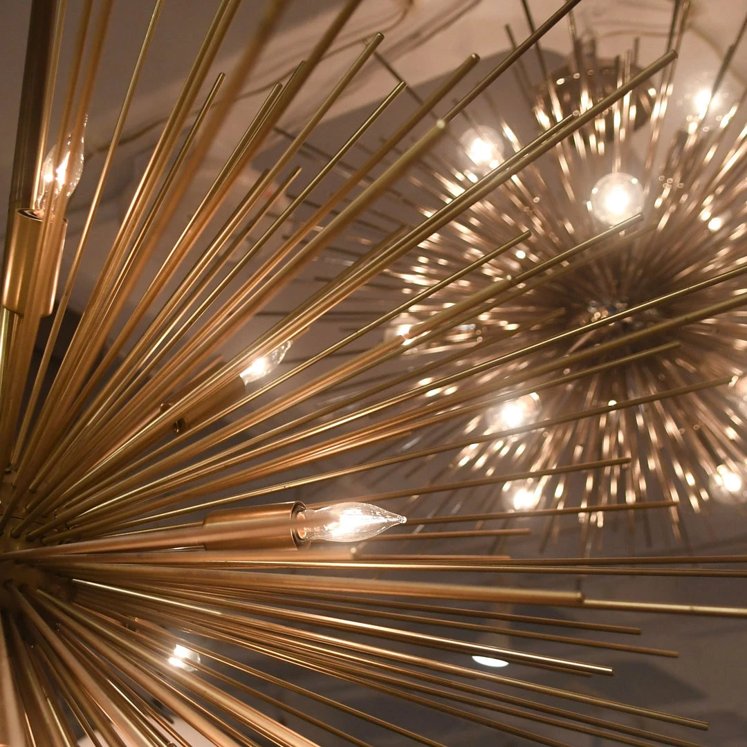 Arteriors Home Zanadoo Chandelier Brass 6 Arteriors Home Zanadoo Chandelier Brass