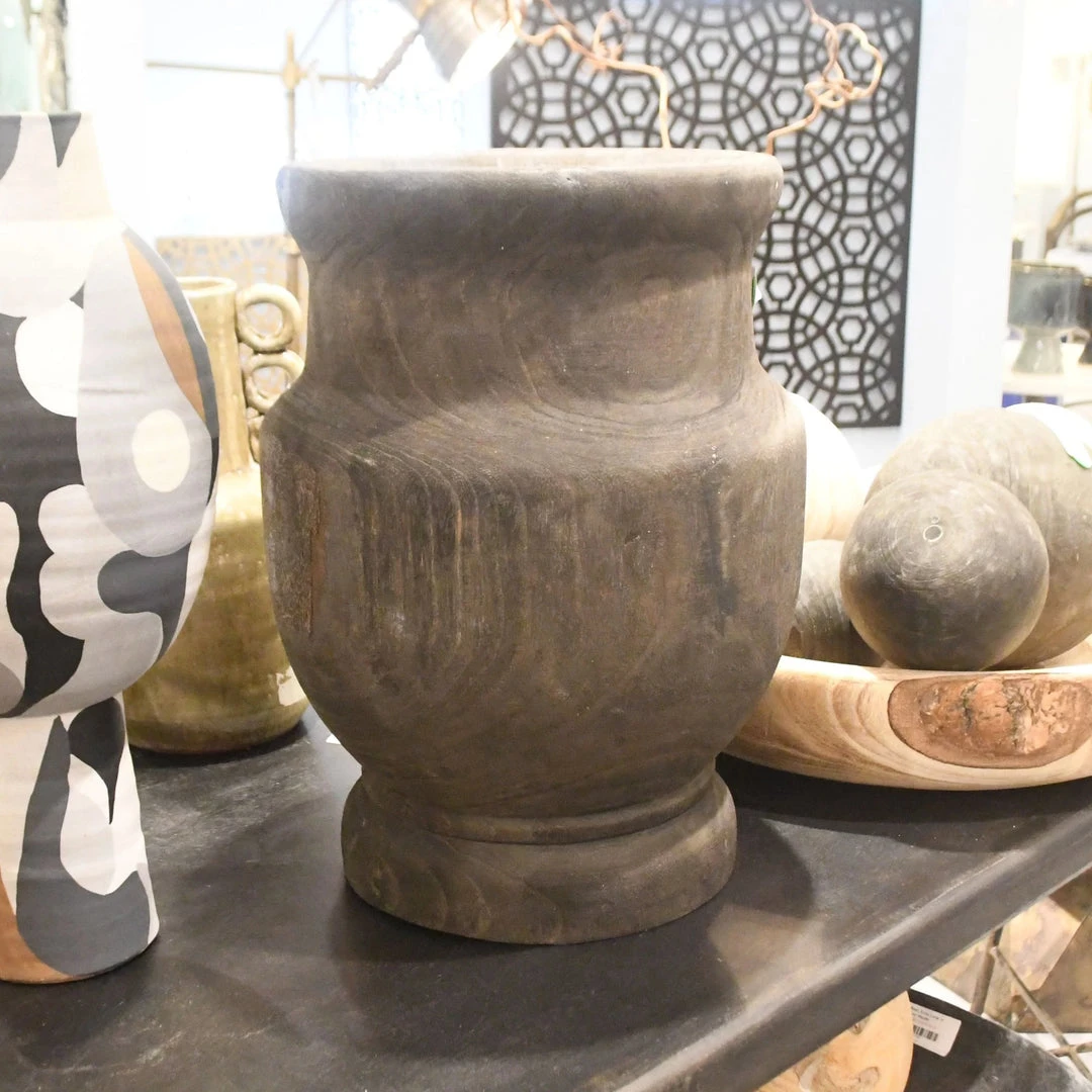 Jamie Young Laguna Wooden Vase 5 Jamie Young Laguna Wooden Vase