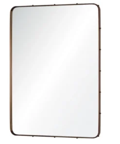 Mirror Home New Arrivals Leather Wrapped Mirror