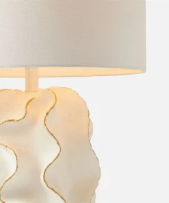Made Goods Bethany Lamp White With Gold