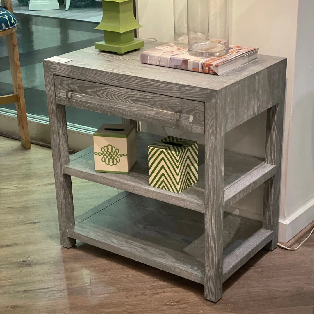Worlds Away Garbo Side Table Grey Cerused Oak New Arrivals 2 Worlds Away Garbo Side Table Grey Cerused Oak New Arrivals
