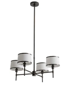 Arteriors Home Luciano Chandelier Bronze 12 Arteriors Home Luciano Chandelier Bronze