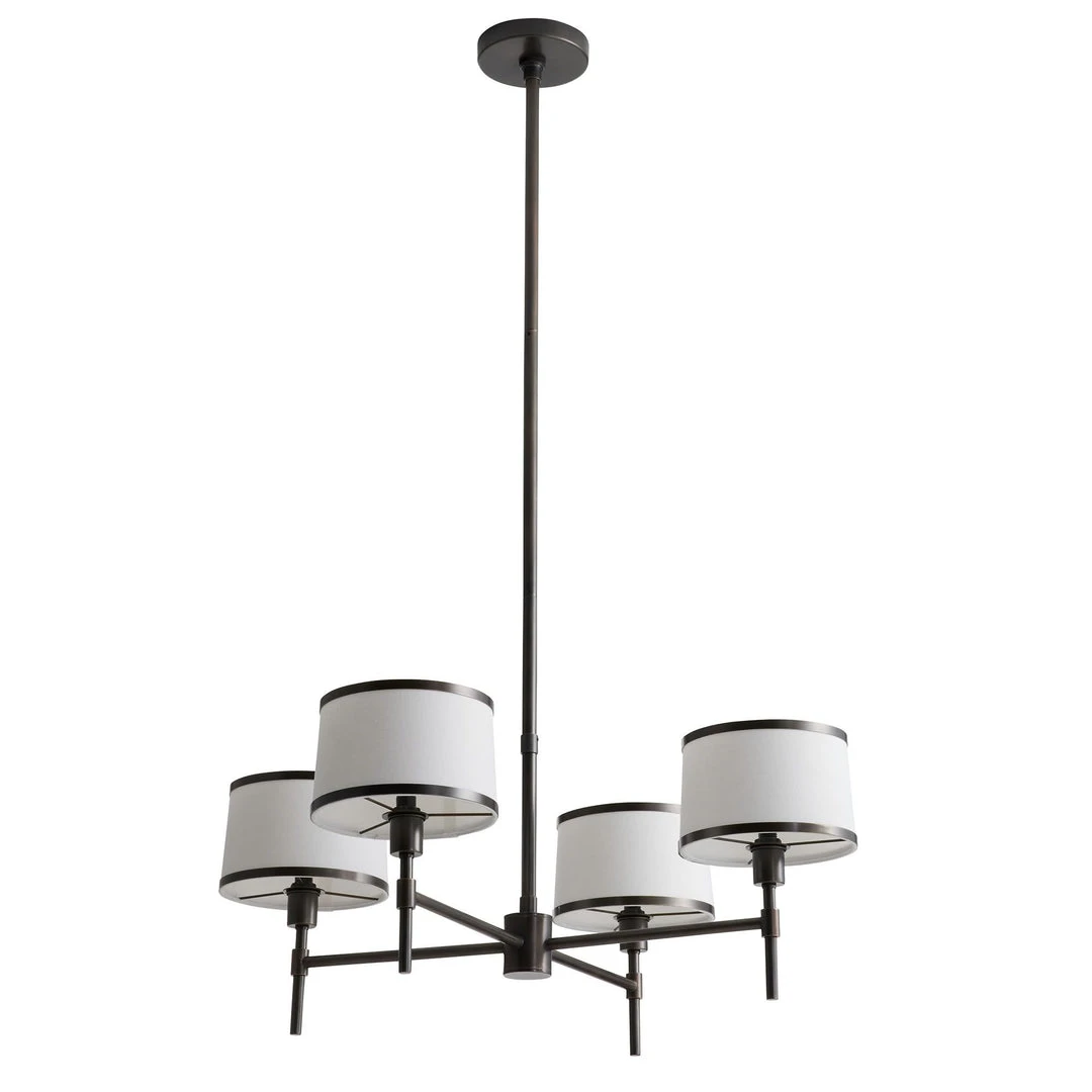 Arteriors Home Luciano Chandelier Bronze 4 Arteriors Home Luciano Chandelier Bronze
