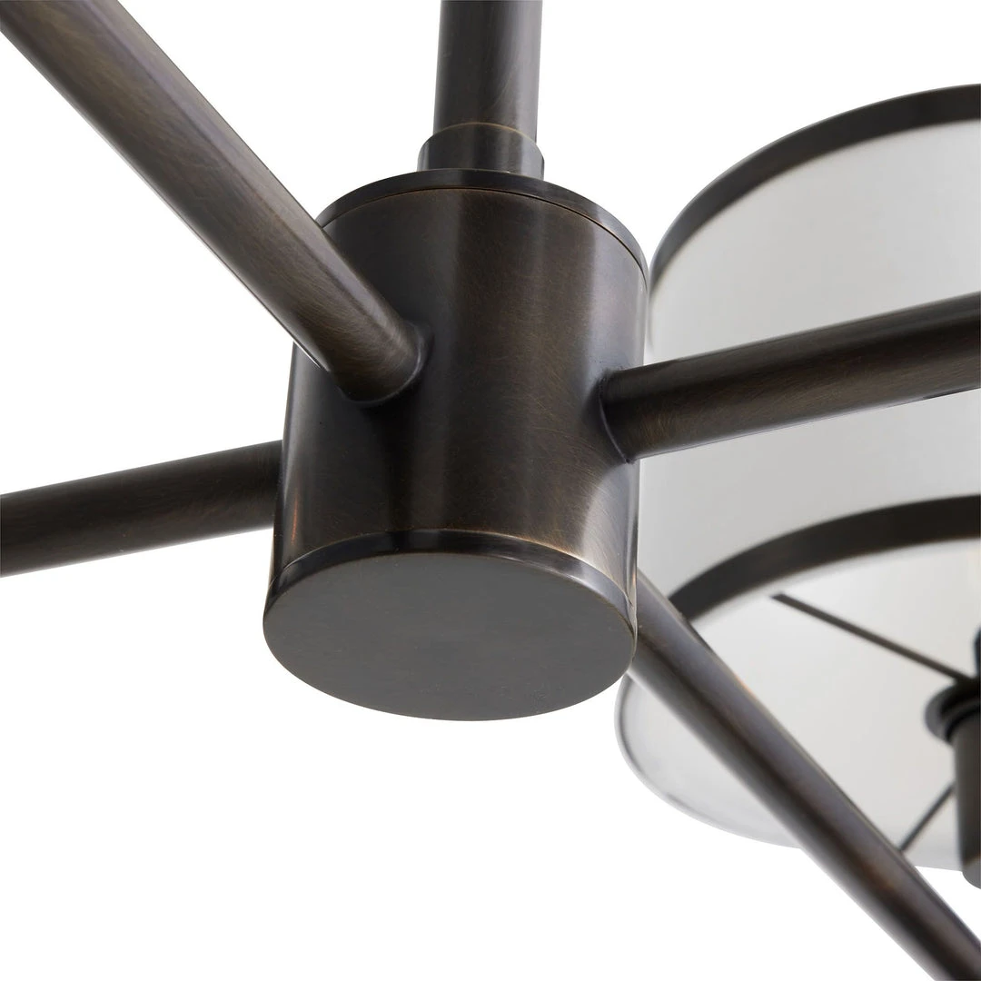 Arteriors Home Luciano Chandelier Bronze 6 Arteriors Home Luciano Chandelier Bronze