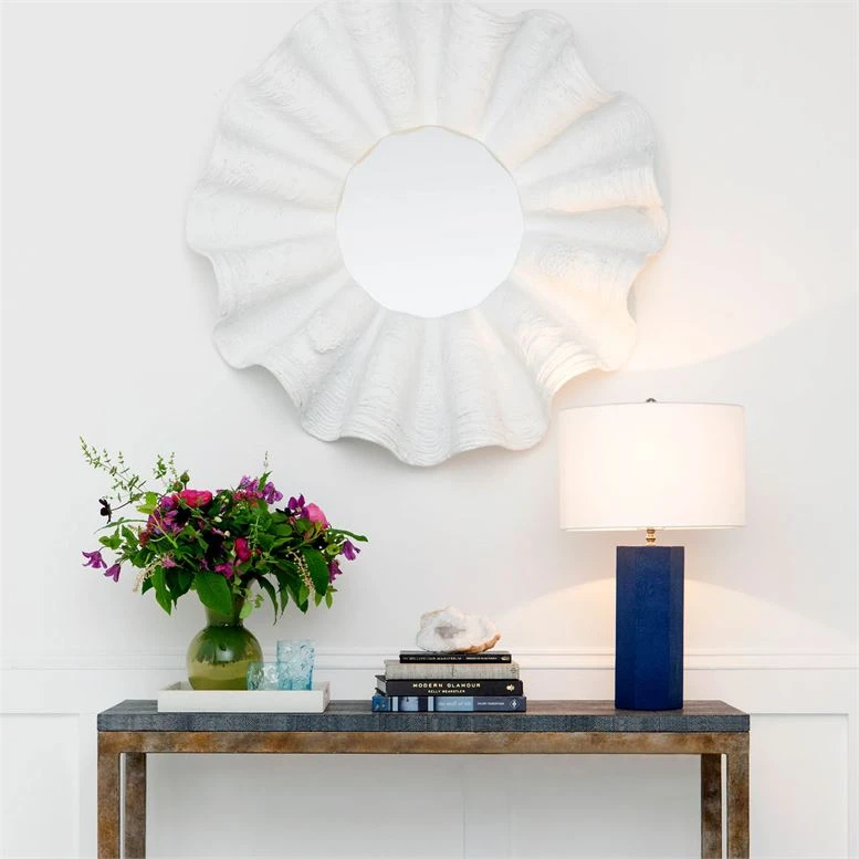 Made Goods New Arrivals Ava Mirror White Shell Resin Small 2 Made Goods New Arrivals Ava Mirror White Shell Resin Small