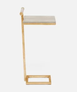 Made Goods Ellery Accent Table Sand And Gold New Arrivals