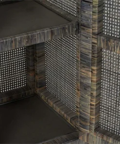 Made Goods Isla Cabinet Smoke Peeled Rattan New Arrivals