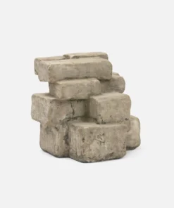 Made Goods Damon Sculpture Gray Stone