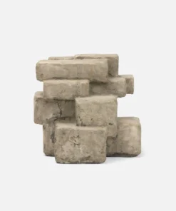 Made Goods Damon Sculpture Gray Stone