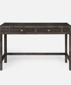 Made Goods Isla Console 60" Smoked Peeled Rattan