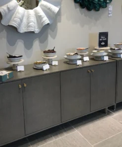 Made Goods Ramon 4 Door Buffet Seal Faux Raffia New Arrivals