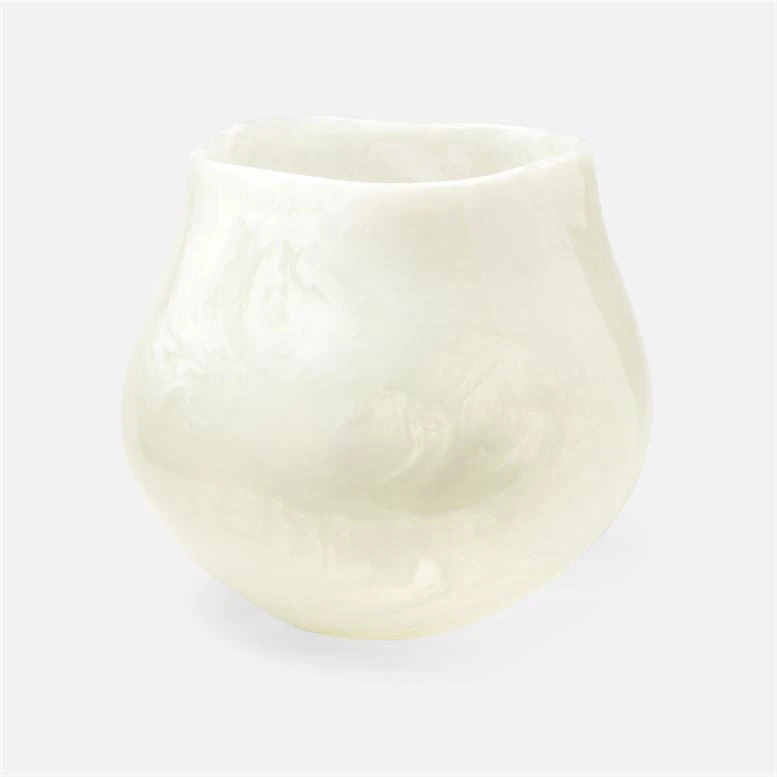 Made Goods Abria Vase Pearl 4 Made Goods Abria Vase Pearl