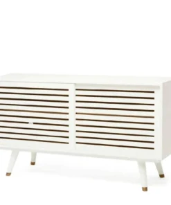 Made Goods Adali Cabinet Pristine Faux Raffia