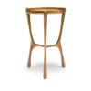 Made Goods New Arrivals Addison Small Side Table Aged Brass