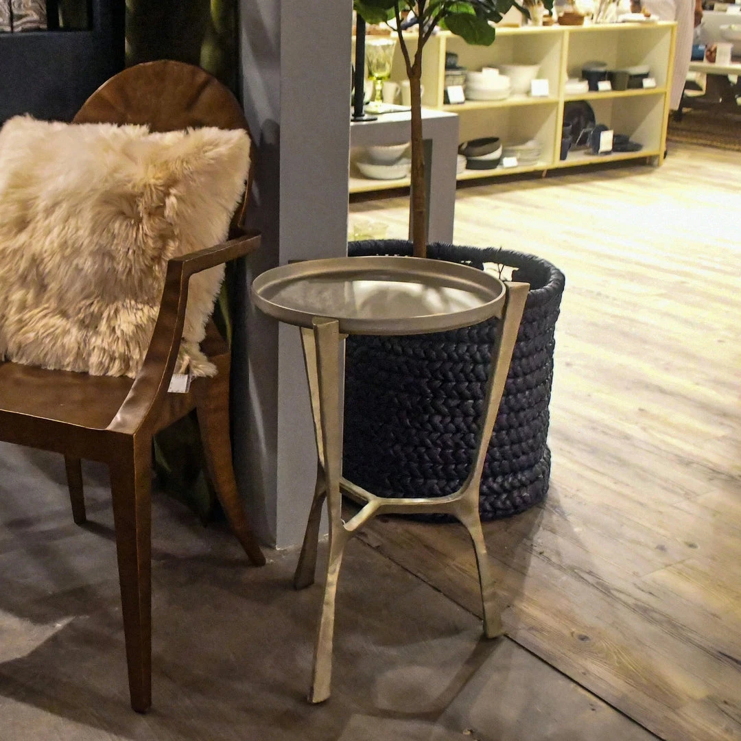Made Goods New Arrivals Addison Small Side Table Aged Brass 2 Made Goods New Arrivals Addison Small Side Table Aged Brass