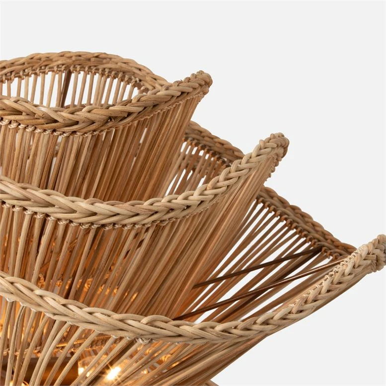 Made Goods Alondra Chandelier Large Natural Rattan New Arrivals 8 Made Goods Alondra Chandelier Large Natural Rattan New Arrivals