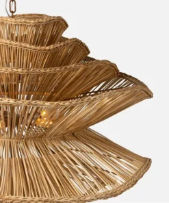 Made Goods Alondra Chandelier Large Natural Rattan New Arrivals 15 Made Goods Alondra Chandelier Large Natural Rattan New Arrivals