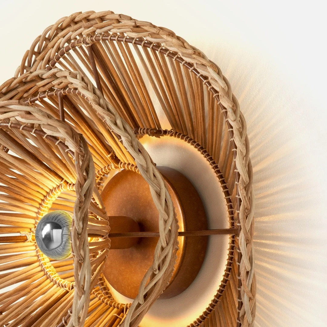 Made Goods New Arrivals Alondra Sconce Natural Rattan 5 Made Goods New Arrivals Alondra Sconce Natural Rattan