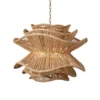 Made Goods Alondra Chandelier Natural Rattan New Arrivals