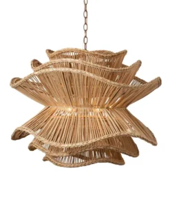 Made Goods Alondra Chandelier Large Natural Rattan New Arrivals 16 Made Goods Alondra Chandelier Large Natural Rattan New Arrivals