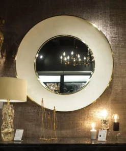 Made Goods Armond Mirror Snow And Brass 14 Made Goods Armond Mirror Snow And Brass