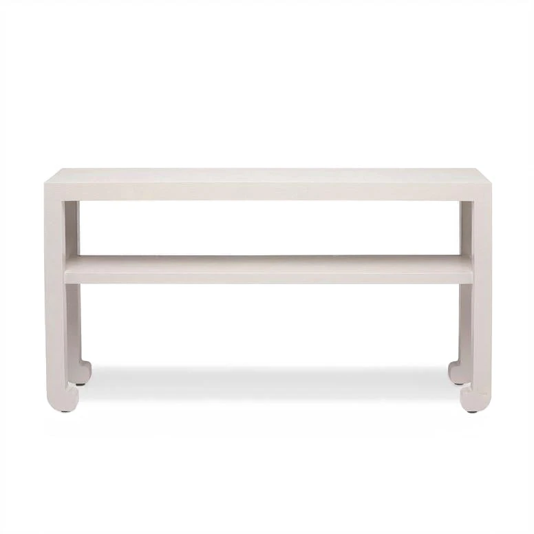 Made Goods Askel 60" Console French Gray Faux Raffia New Arrivals 3 Made Goods Askel 60" Console French Gray Faux Raffia New Arrivals