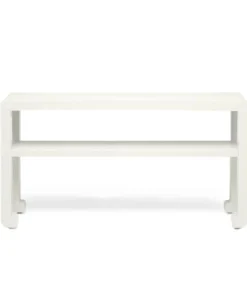 Made Goods Askel 60" Console Pristine Faux Raffia