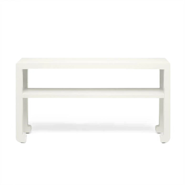 Made Goods Askel 60" Console Pristine Faux Raffia 2 Made Goods Askel 60" Console Pristine Faux Raffia