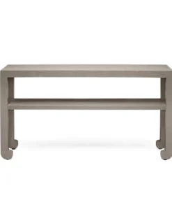 Made Goods New Arrivals Askel 60" Console Seal Faux Raffia 6 Made Goods New Arrivals Askel 60