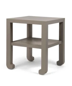 Made Goods Askel Side Table Seal Faux Raffia New Arrivals