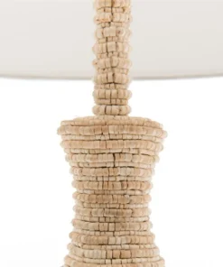 Made Goods New Arrivals Barlow Floor Lamp Natural Coco Beads