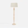 Made Goods New Arrivals Barlow Floor Lamp Natural Coco Beads
