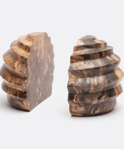 Made Goods Baylor Bookends Light Stain Mango Wood New Arrivals