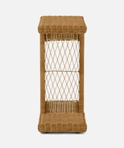 Made Goods Bellamy Drink Table Light Honey