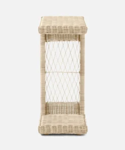 Made Goods New Arrivals Bellamy Drink Table White