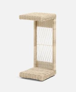 Made Goods New Arrivals Bellamy Drink Table White