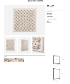 Made Goods Bello Wall Art Small