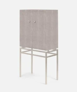 Made Goods New Arrivals Benjamin Standing Cabinet Sand And Silver