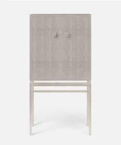 Made Goods New Arrivals Benjamin Standing Cabinet Sand And Silver