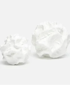 Made Goods New Arrivals Breccan Sculpture Set White Concrete