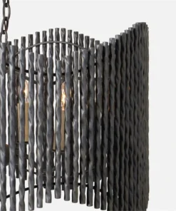 Made Goods New Arrivals Camille Chandelier Old Bronze