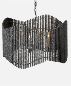 Made Goods New Arrivals Camille Chandelier Old Bronze 6 Made Goods New Arrivals Camille Chandelier Old Bronze