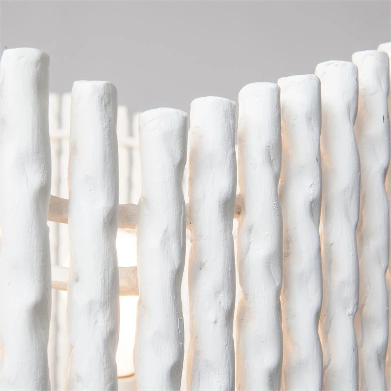 Made Goods Camille Chandelier White Gesso Metal 6 Made Goods Camille Chandelier White Gesso Metal