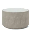 Made Goods Cara Cocktail Table Sand Faux Shagreen