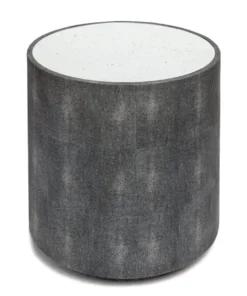 Made Goods Cara Side Table Cool Grey Faux Shagreen New Arrivals 9 Made Goods Cara Side Table Cool Grey Faux Shagreen New Arrivals
