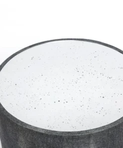 Made Goods Cara Side Table Cool Grey Faux Shagreen New Arrivals 11 Made Goods Cara Side Table Cool Grey Faux Shagreen New Arrivals